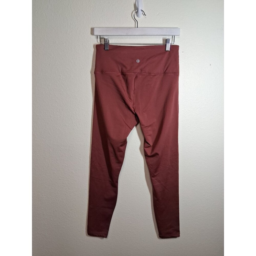 NWOT 90 Degrees by Reflex Leggings Yoga Gym Workout Athletic Copper Size Medium - Picture 6 of 7